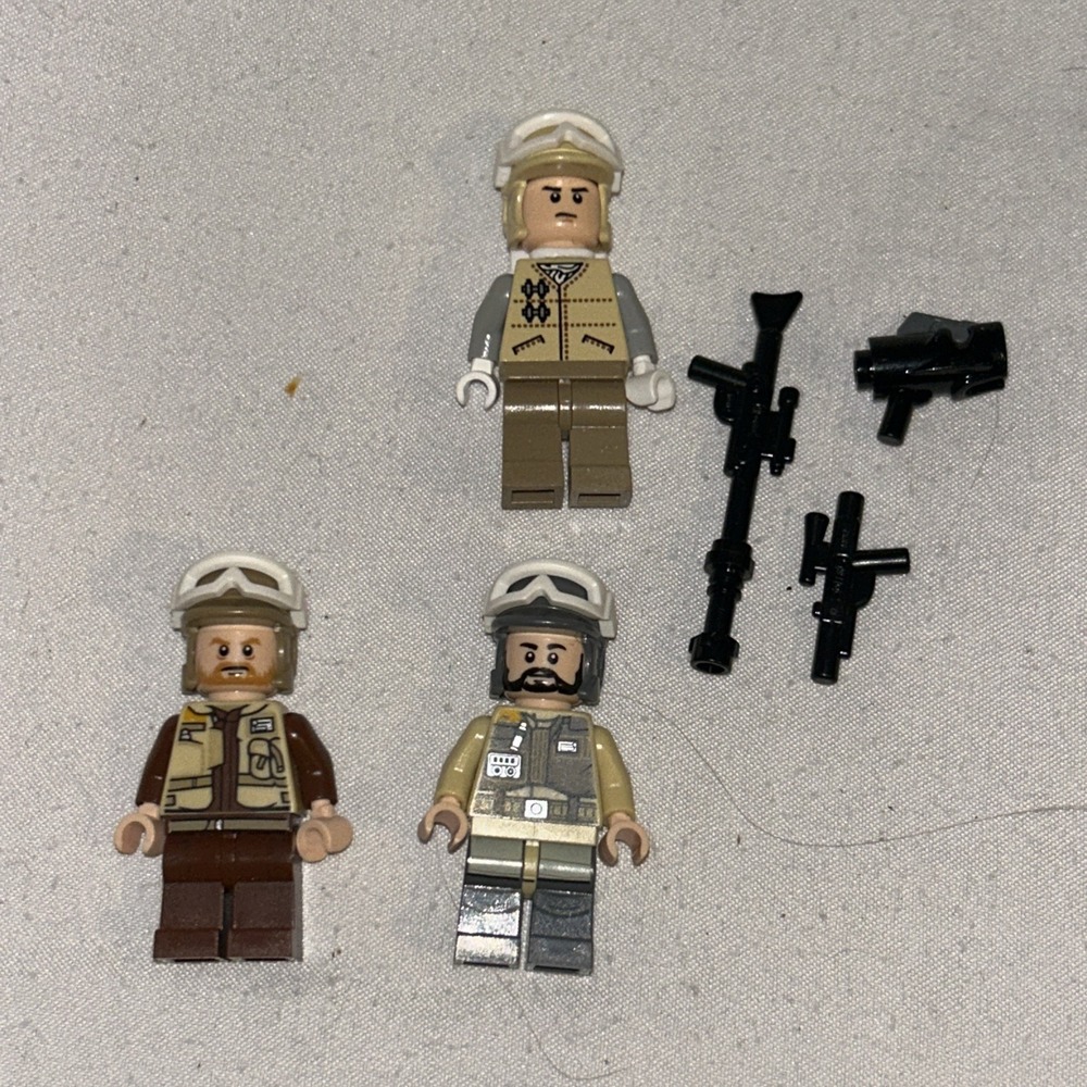 LEGO Rebel Trooper‎ Private Kappehl Minifigure Star Wars Hoth sw0803 Army Lot